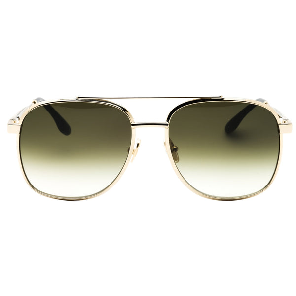 Victoria Beckham Vb233S 714 Gold/Smoke Gradient Sunglasses Female One Size